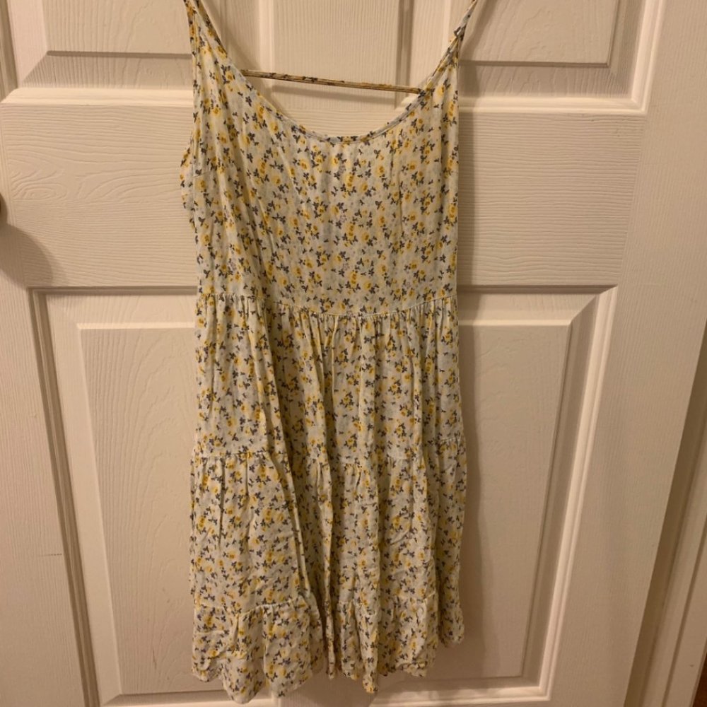 H & M Floral Strap Dress